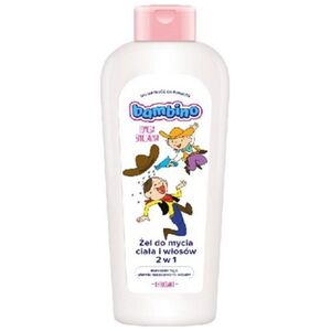Bambino Żel do mycia ciała i włosów 2w1 dla dzieci i niemowląt "Dzieciaki"- kowboje 400ml