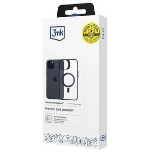 Case IPHONE 16 3mk Satin Armor MagCase black 5903108586573