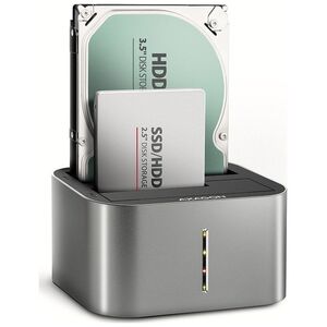 Stacja dokująca Axagon Stacja dokujšca ADSA-DC USB 3.2 Gen 1 - 2x SATA 6G 2.5'/3.5' SSD/HDD