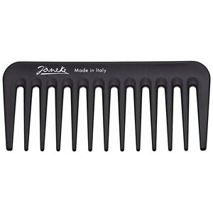 JANEKE_Mini SuperComb mini grzebień do rozczesywania włosów Czarny