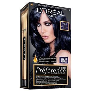 L’Oreal Paris Feria Preference Granatowa Perłowa Czerń nr P12 - 0268110