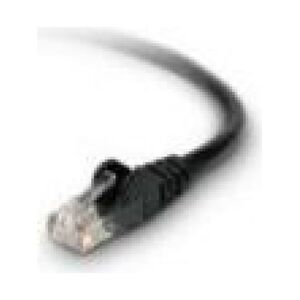 NetRack Patchcord UTP kat.5e 0,5m czarny (BZPAT05UK)