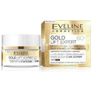 Eveline Gold Lift Expert 60+ Krem-serum odmładzający na dzień i noc 50ml