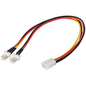 Akyga 3-pin - 3-pin x2, 0.15m, Wielokolorowy (AK-CA-52)