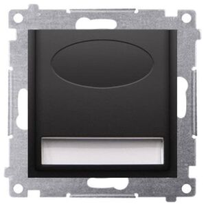 Kontakt-Simon Simon 54 Oprawa oświetleniowa LED 230V AC 1.1 W białe neutralne 4000 K czarny mat DOSB.01/49