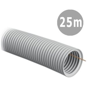 Tadpol TADPOL Rura elektroinstalacyjna 40/32 mm peszel karbowany jasnoszary z pilotem RKGLP 320N 25mb