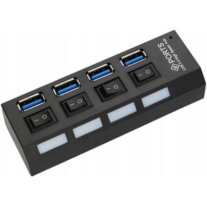 HUB USB Pawonik 4x USB-A 3.0 (HUB-USB3.0-1/4)