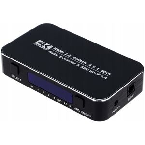 Pawonik SWITCH HDMI 2.0 4x1 PRZEŁĄCZNIK UHD 4K HDCP HDR