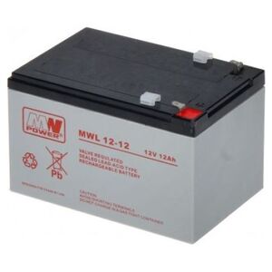 MW Power Akumulator 12V/12AH-MWL