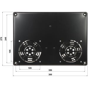 Delta PANEL WENTYLATORÓW EPRADO-A19-2W DO SZAFY RACK