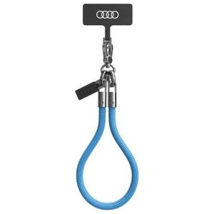 Audi Audi uniwersalna smycz do telefonu 28cm 8mm niebieski/blue AU-HSL8-R8/D1-BE