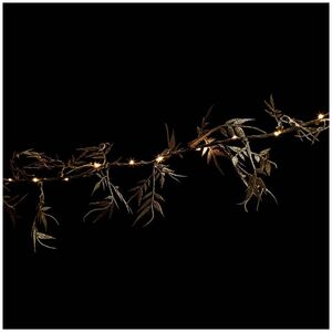 Lampki choinkowe Fééric Lights and Christmas Girlanda świetlna wewnętrzna z roślinnym motywem, 25 LED