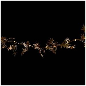 Lampki choinkowe Fééric Lights and Christmas Girlanda świetlna wewnętrzna z roślinnym motywem, 25 LED