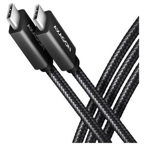 Kabel USB Axagon USB-C - USB-C 2 m Czarny (BUCM32-CM20AB)