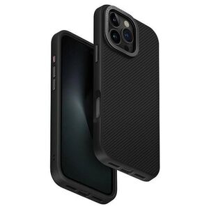 Case IPHONE 16 PRO MAX UNIQ Keva Magclick Charging Carbon black 8886463690765