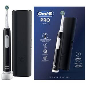 Szczoteczka Oral-B Pro Series 1 Cross Action + Etui Black