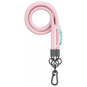 Usams Smycz USAMS US-ZB282 1,2m różowy/pink