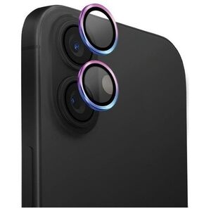 Uniq UNIQ Optix Aluminium Camera Lens Protector iPhone 16 6.1" / 16 Plus 6.7" iridescent szkło na obiektyw aparatu z aplikatorem