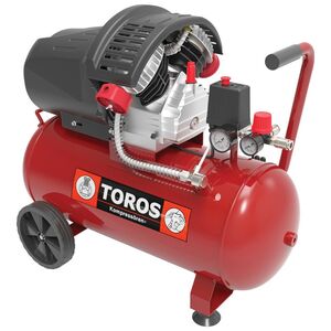 TOROS ΑΕΡΟΣΥΜΠΙΕΣΤΗΣ 50LT/3HP ΜΟΝΟΜΠΛΟΚ 602044 έως 12 άτοκες δόσεις