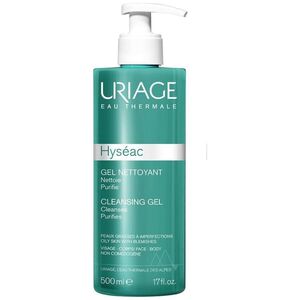 Uriage Hyseac Cleansing Gel oczyszczający żel do twarzy i ciała 500ml