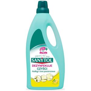 SANYTOL Płyn do mycia podłóg SANYTOL uniwersalny Cytrynowy 1 l