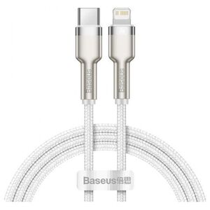 Kabel USB Baseus USB-C - Lightning 1 m Biały (CATLJK-A02)