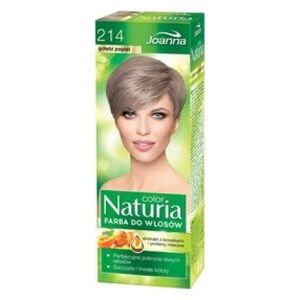 Joanna Color Naturia, Farba do włosów trwale koloryzująca, 214 gołębi popiel 150 g