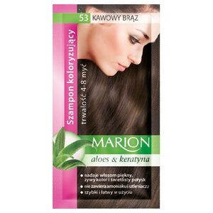 Marion Szampon koloryzujący 4-8 myć nr 53 kawowy brąz 40 ml