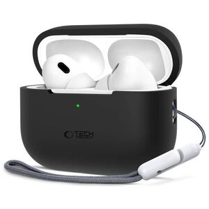 Case APPLE AIRPODS PRO 1 / 2 Tech-Protect Silicone black 5906302313655