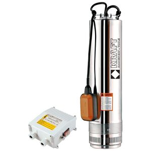 KRAFT ΥΠΟΒΡΥΧΙΑ ΑΝΤΛΙΑ ΠΗΓΑΔΙΩΝ INOX 750 W 63522 έως 12 άτοκες δόσεις