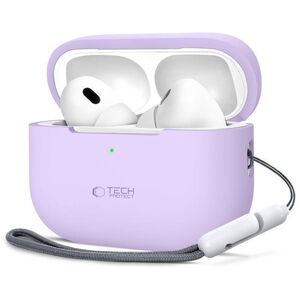 Case APPLE AIRPODS PRO 1 / 2 Tech-Protect Silicone lavender 5906302313662