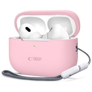 Case APPLE AIRPODS PRO 1 / 2 Tech-Protect Silicone Dusty pink 5906302313709