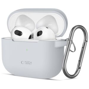Case APPLE AIRPODS 3 Tech-Protect Silicone Crayon gray 5906302375097