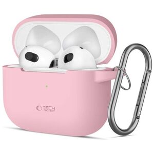 Case APPLE AIRPODS 3 Tech-Protect Silicone Dusty pink 5906302375127