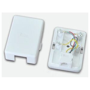 Alantec Gniazdo telefoniczne natynkowe 1xRJ11 (6P4C) - GN009
