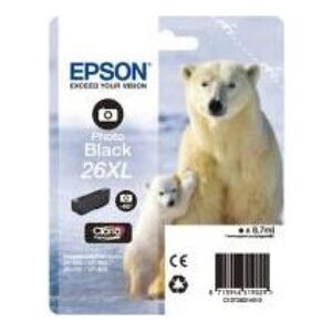Tusz Epson tusz C13T26314010 nr 26XL (photo black)