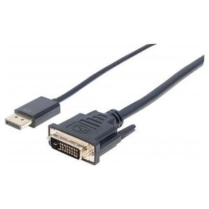 Kabel Manhattan DisplayPort - DVI-D 3m czarny (152136)