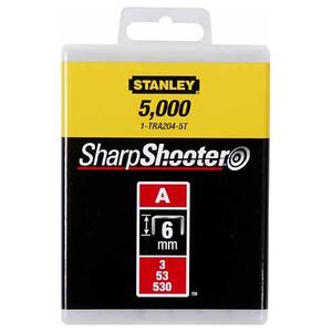 Stanley Zszywki A 6mm 5/53/530 5000szt. TRA204-5T