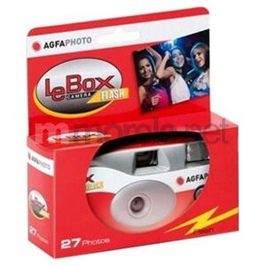 Aparat cyfrowy Agfa LeBox 400 czerwony