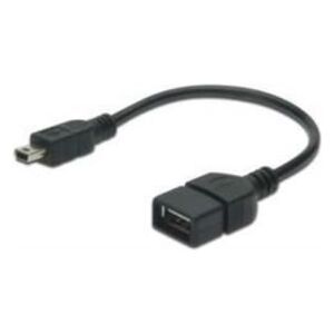 Adapter USB Digitus miniUSB - USB Czarny  (AK300310002S)