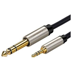 Kabel Ugreen Jack 3.5mm - Jack 6.3mm 2m srebrny (10628)