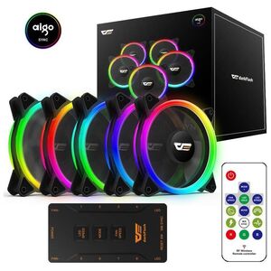Wentylator Darkflash DR12 Pro 5-pack + Hub + Pilot