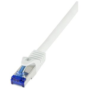 LogiLink LogiLink C6A081S kabel sieciowy Biały 7,5 m Cat6a S/FTP (S-STP)