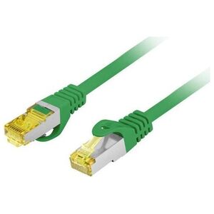 Lanberg PATCHCORD KAT.6A S/FTP LSZH CU 1M ZIELONY FLUKE PASSED LANBERG