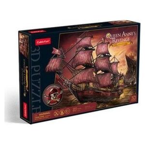Cubic Fun CUBIC FUN PUZZLE 3D ZEMSTA KRÓLOWEJ ANNY WERSJA JUBILEUSZOWA - T4040H