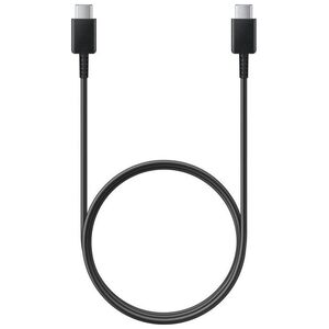 Kabel USB Samsung USB-C - USB-C 1 m Czarny (EP-DA705BBEGWW)