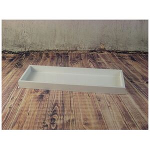 Home Styling Collection Taca dekoracyjna, drewniana, 14 x 40 cm,