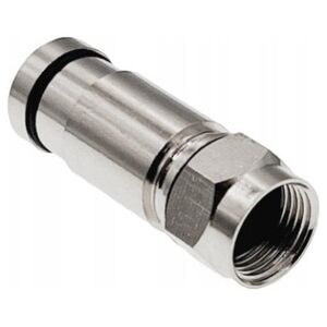 Alantec RGTec - Złącze F kompresyjne RG6, średnica tulei wewnętrznej 4.55 mm (±0,1)