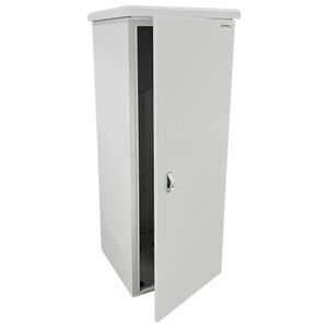 Alantec Zewnętrzna szafka rack wisząca 19" 32U 600x600, 4 belki nośne, 4 przepusty kablowe, kolor szary ALANTEC