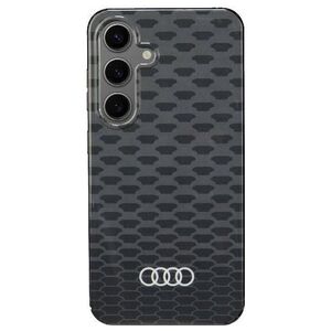 Audi Audi IML Stitching Pattern MagSafe Case S24 S921 czarny/black hardcase AU-IMLMS24-Q5/D3-BK